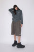 Mayte × Cycle ECHO STAR WASHED HALF PANTS -BROWN- *Last1